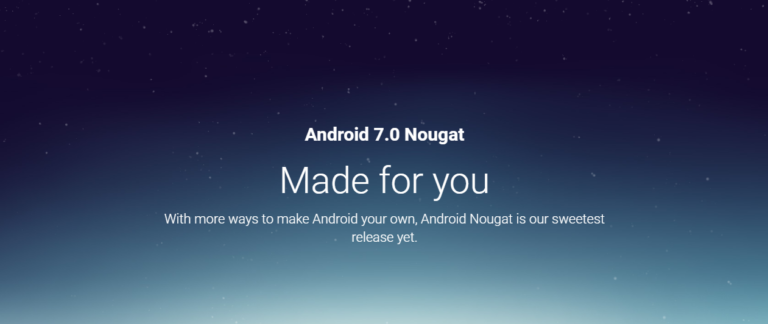 Android 7 Nougat finalmente disponibile