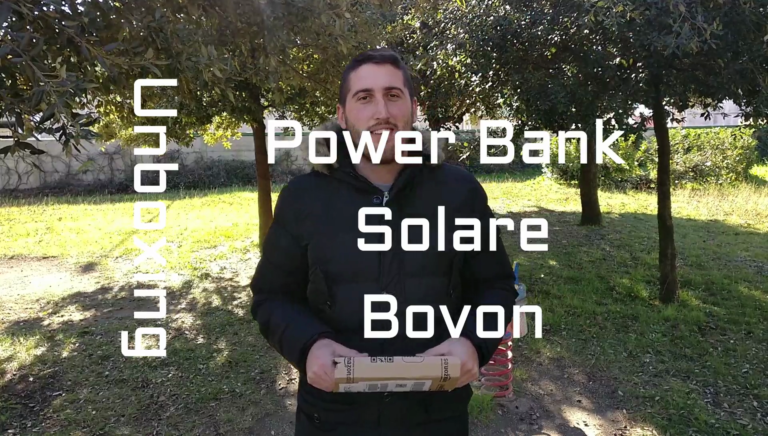 |Unboxing| Powerbank Solare 12000 mAh – Bovon
