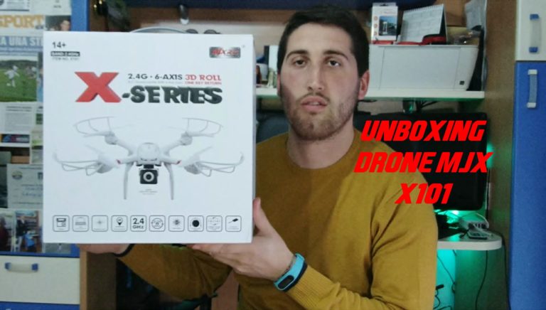|Unboxing| Drone MJX X101 – Con FVP Camera 5MPX