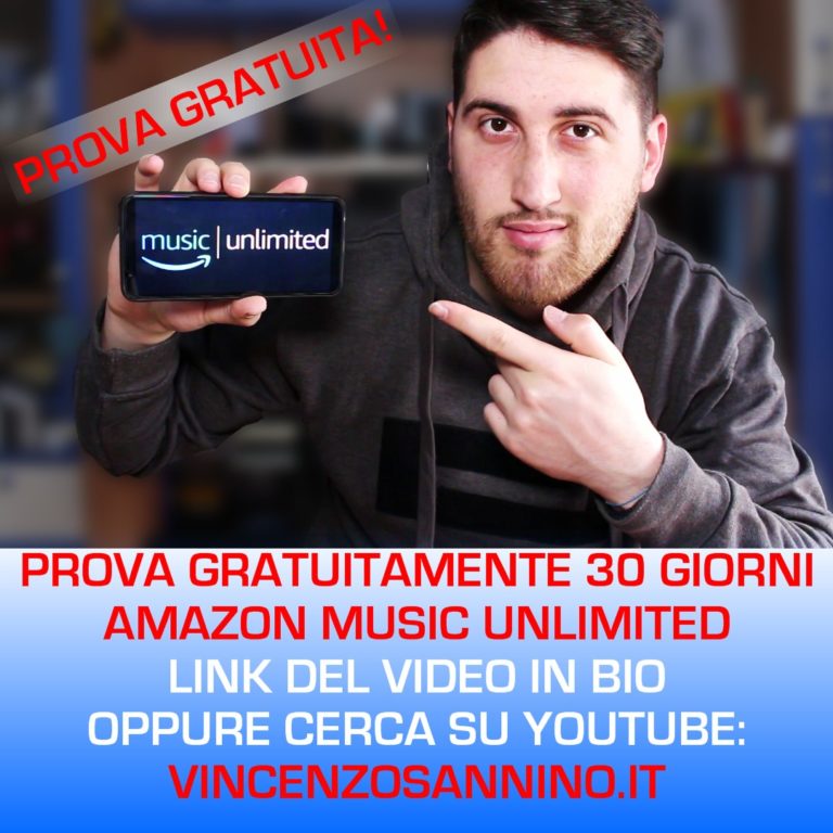 Amazon Music GRATIS – Provalo 30 Giorni