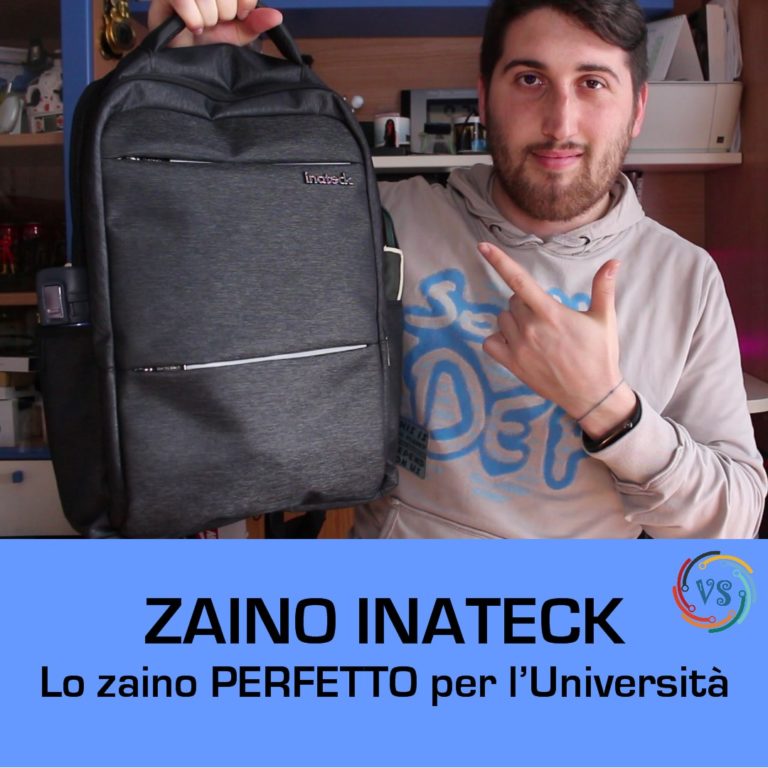 Zaino Inateck – Lo zaino PERFETTO per l’Università