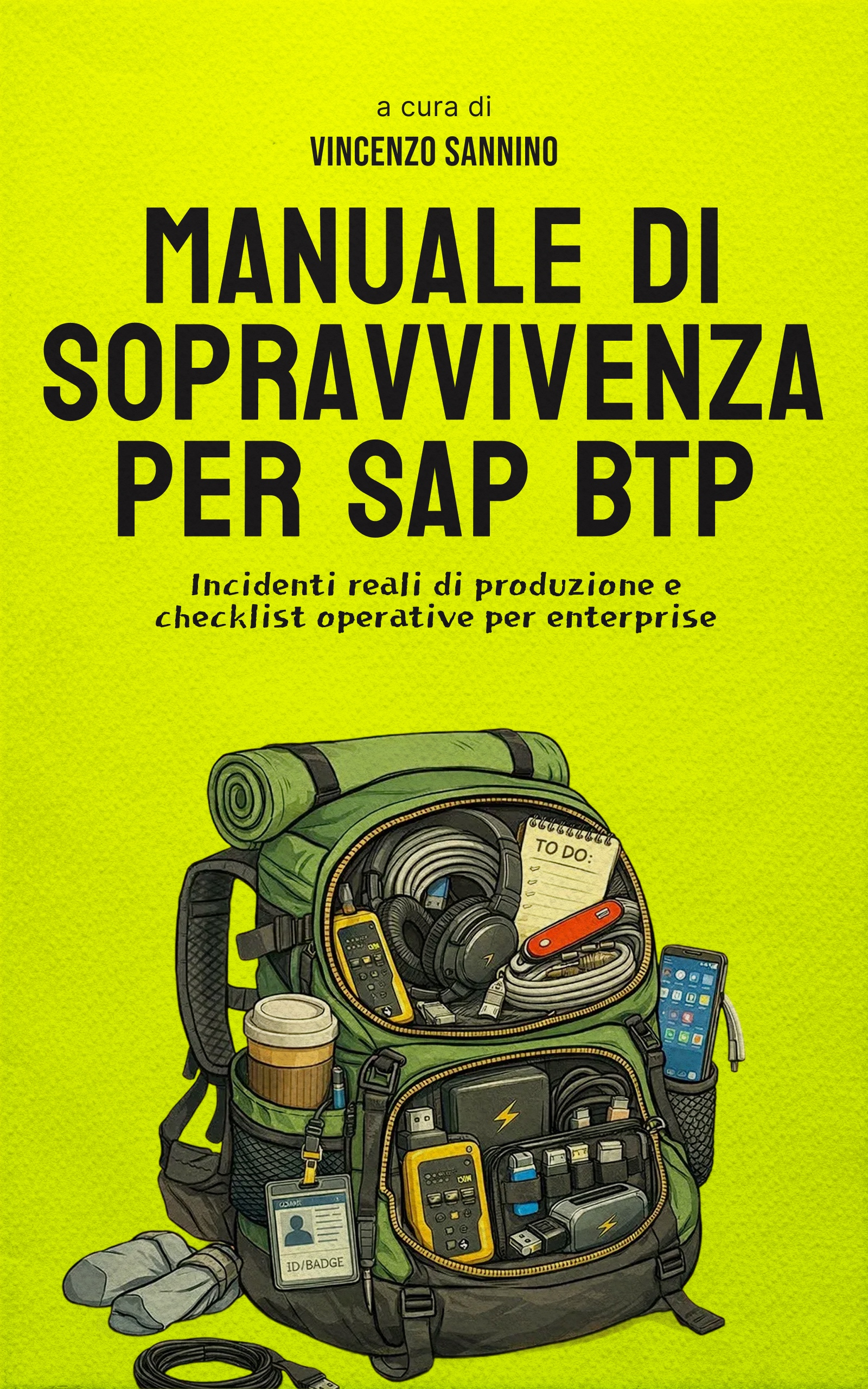 Copertina del libro Manuale di sopravvivenza per consulente SAP BTP